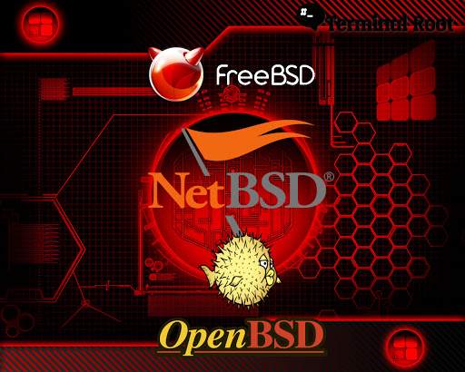 Características de: FreeBSD, OpenBSD e NetBSD