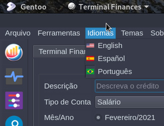 Idiomas - Terminal Finances