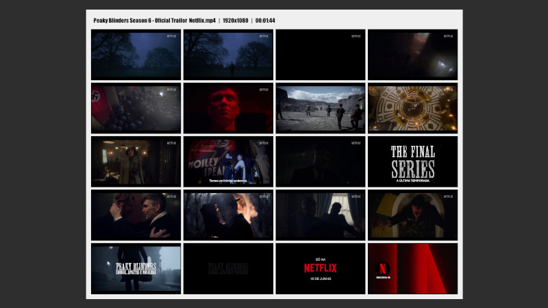 Crie Galeria de Imagens a partir de um vídeo