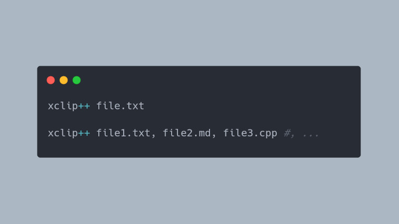 Copie arquivos via linha de comando com C++