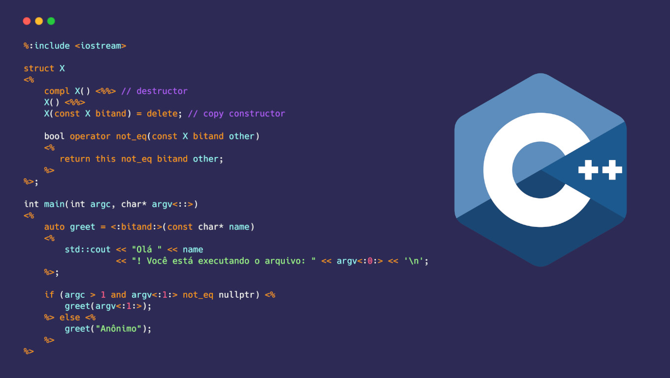 Uma sintaxe alternativa do C/C++ que você provavelmente não sabia