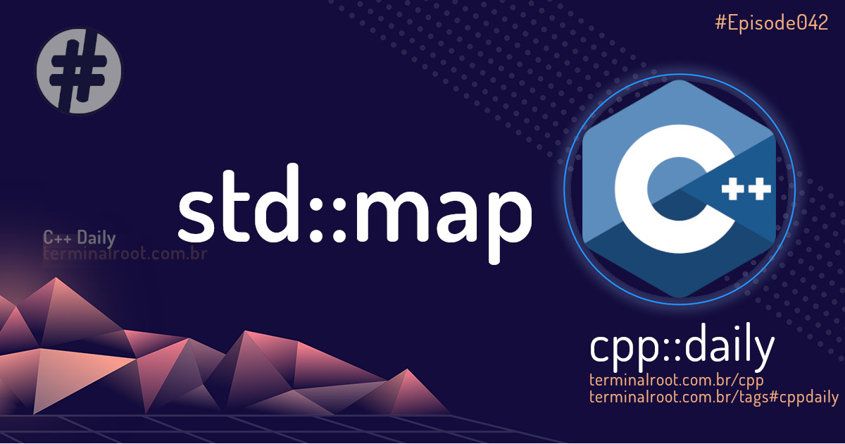 Como utilizar std::map em C++