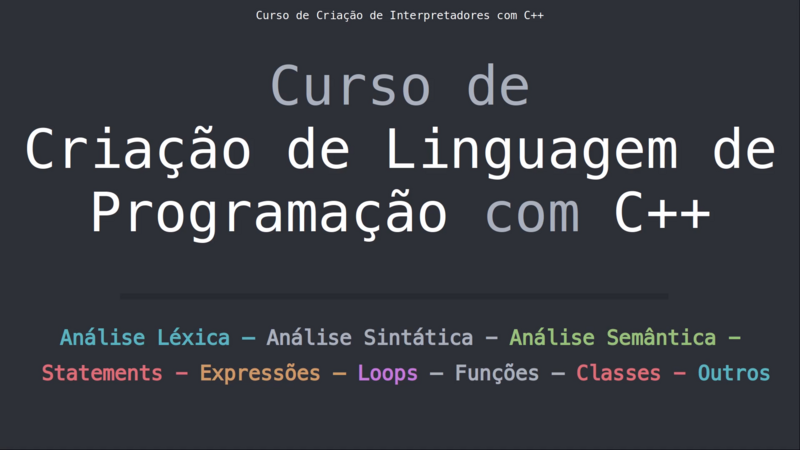 Aprenda a Criar Sua Própria Linguagem de Programação