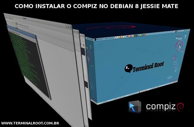 Compiz Debian Blog Linux Terminal Root