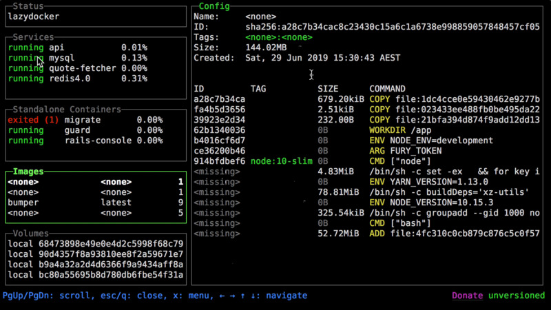 Gerencie o Docker Graficamente pelo Terminal