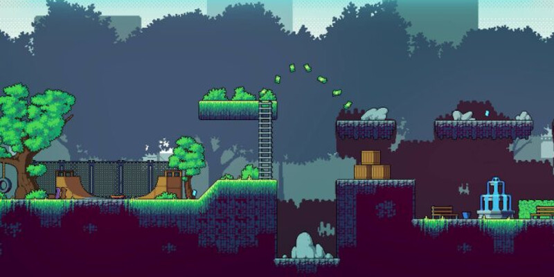 2D Jogo 9 Da Plataforma De Tileset Ilustração Stock - Ilustração