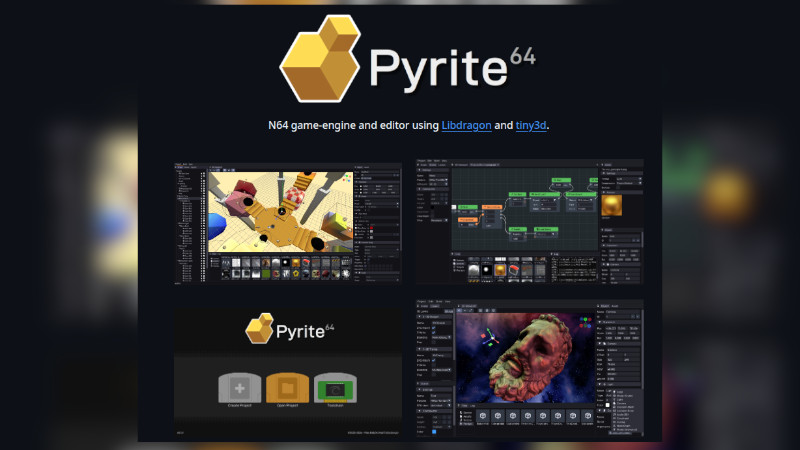 🎮 Apesar de ter Py de Python esse motor é para desenvolvimento(scripts) com C++ ou C. Pyrite64, engine moderna para Nintendo 64