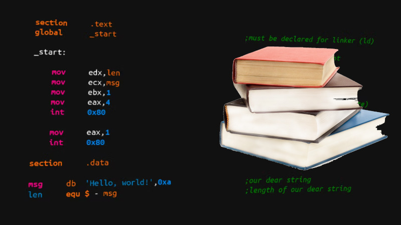 📚 10 deles são em Português. E um com menções honrosas! 20 Livros pra você aprender Assembly de forma fácil