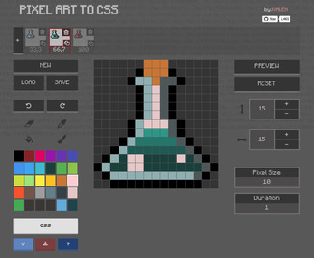 Pixel Art to CSS