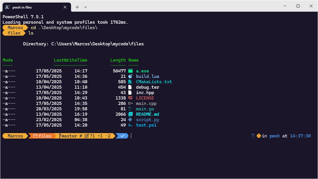 Windows Terminal com Oh My Posh
